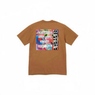 Supreme Short Round Collar T-shirt S-XL (451)