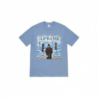 Supreme Short Round Collar T-shirt S-XL (136)