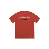 Supreme Short Round Collar T-shirt S-XL (218)