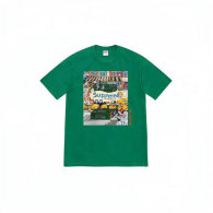 Supreme Short Round Collar T-shirt S-XL (170)