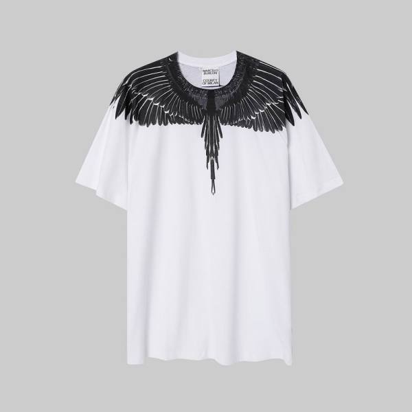 Marcelo Burlon Short Round Collar T-shirt XS-XL (16)