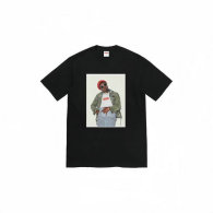 Supreme Short Round Collar T-shirt S-XL (104)