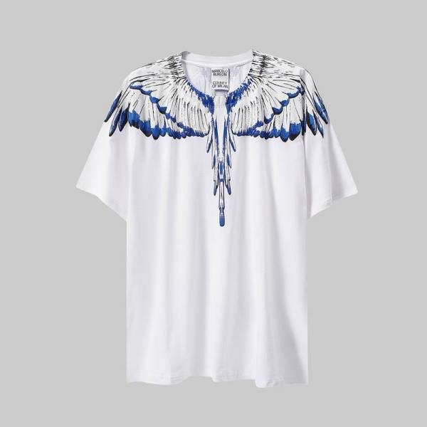 Marcelo Burlon Short Round Collar T-shirt S-XXL (30)