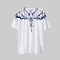 Marcelo Burlon Short Round Collar T-shirt S-XXL (30) Marcelo Burlon Short Round Collar T-shirt S-XXL (30)