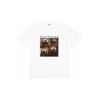 Supreme Short Round Collar T-shirt S-XL (466)