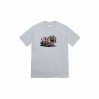 Supreme Short Round Collar T-shirt S-XL (359)