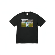 Supreme Short Round Collar T-shirt S-XL (458)
