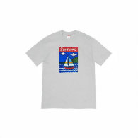 Supreme Short Round Collar T-shirt S-XL (251)