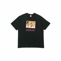 Supreme Short Round Collar T-shirt S-XL (95)