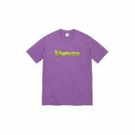 Supreme Short Round Collar T-shirt S-XL (402)