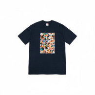 Supreme Short Round Collar T-shirt S-XL (349)