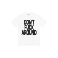 Supreme Short Round Collar T-shirt S-XL (411)