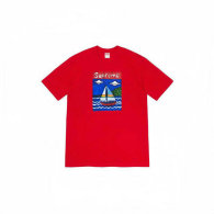 Supreme Short Round Collar T-shirt S-XL (247)