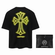 Chrome Hearts Short Round Collar T-shirt XS-L (18)