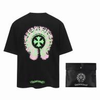 Chrome Hearts Short Round Collar T-shirt XS-L (26)