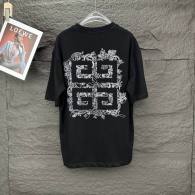 Givenchy Short Round Collar T-shirt S-XL (56)