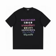 Balenciaga Short Round Collar T-shirt M-XXL (73)