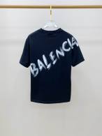 Balenciaga Short Round Collar T-shirt M-XXXL (23)