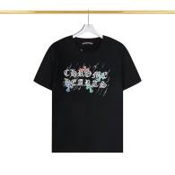 Chrome Hearts Short Round Collar T-shirt M-XXXL (1)