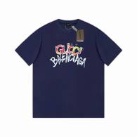 Balenciaga Short Round Collar T-shirt M-XXL (47)