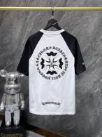 Chrome Hearts Short Round Collar T-shirt S-XL (76)