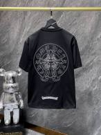 Chrome Hearts Short Round Collar T-shirt S-XL (82)