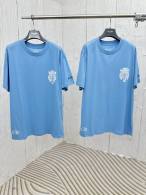 Chrome Hearts Short Round Collar T-shirt S-L (4)