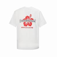 Chrome Hearts Short Round Collar T-shirt XS-L (34)