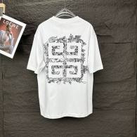 Givenchy Short Round Collar T-shirt S-XL (58)