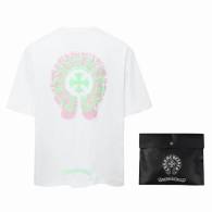 Chrome Hearts Short Round Collar T-shirt XS-L (28)