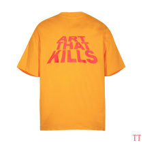 Gallery Dept Short Round Collar T-shirt S-XL (93) Gallery Dept Short Round Collar T-shirt S-XL (93)
