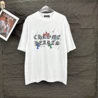 Chrome Hearts Short Round Collar T-shirt S-XL (57)