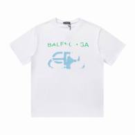 Balenciaga Short Round Collar T-shirt M-XXL (14)