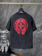 Chrome Hearts Short Round Collar T-shirt S-XL (74)