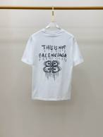 Balenciaga Short Round Collar T-shirt M-XXXL (21)