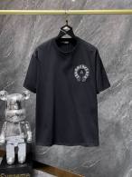 Chrome Hearts Short Round Collar T-shirt S-XL (81)