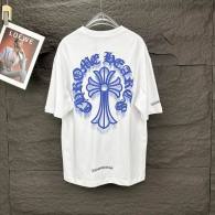 Chrome Hearts Short Round Collar T-shirt S-XL (29)