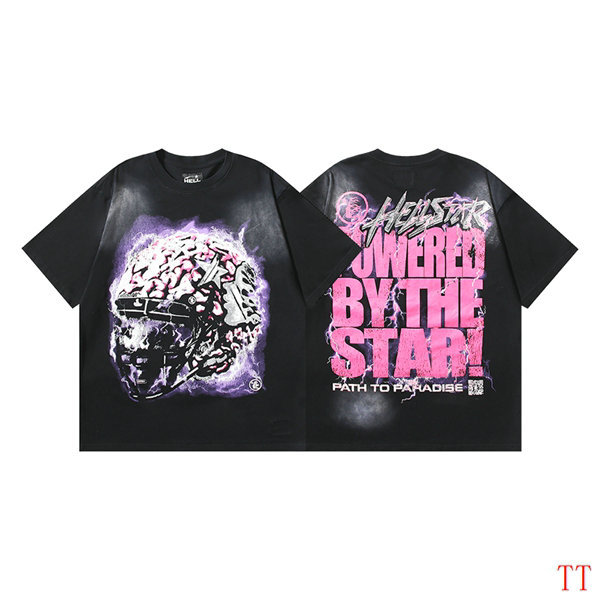 Hellstar Short Round Collar T-shirt S-XL (40)