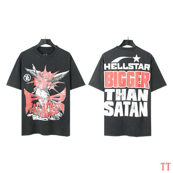 Hellstar Short Round Collar T-shirt S-XL (34)