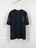 Chrome Hearts Short Round Collar T-shirt M-XXXL (13)