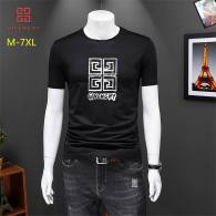 Givenchy Short Round Collar T-shirt M-7XL (1)