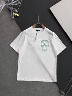 Chrome Hearts Short Round Collar T-shirt S-XXL (2)