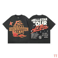 Hellstar Short Round Collar T-shirt S-XL (38)