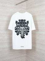 Chrome Hearts Short Round Collar T-shirt M-XXXL (7)