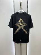 Chrome Hearts Short Round Collar T-shirt M-XXXL (25)