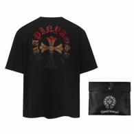 Chrome Hearts Short Round Collar T-shirt XS-L (8)