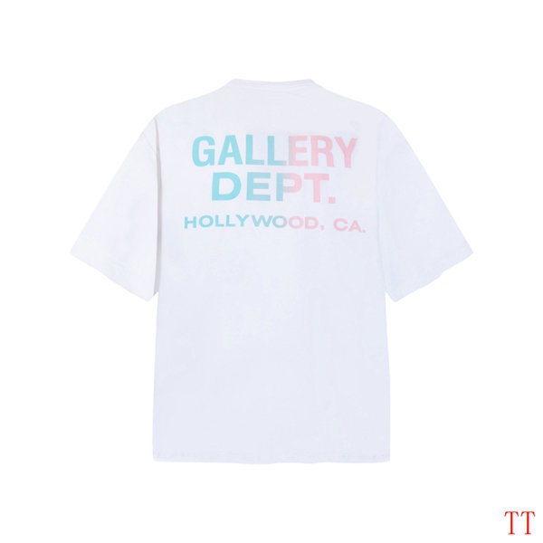 Gallery Dept Short Round Collar T-shirt S-XL (104)