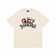 Balenciaga Short Round Collar T-shirt M-XXL (48)