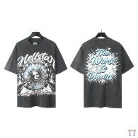Hellstar Short Round Collar T-shirt S-XL (39)