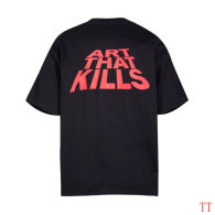 Gallery Dept Short Round Collar T-shirt S-XL (101)
